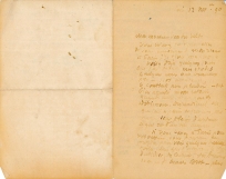 Lettre de Eugène Boudin à Pieter van der Velde, 12 novembre 1890