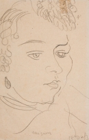 Mignon , Portrait de femme (titre attribué)