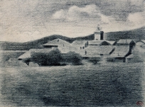 Village et clocher