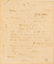 Lettre de Eugène Boudin à Pieter van der Velde, 3 décembre 1894