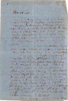 Lettre de Eugène Boudin à Pieter van der Velde, 17 mai 1888