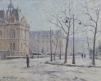 L'Hôtel de ville du Havre en 1940, Le Havre sous la neige (titre du registre d'inventaire)