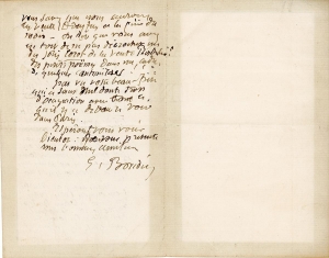 Lettre de Eugène Boudin à Pieter van der Velde, 22 mai 1889 Lettre de Eugène Boudin à Pieter van der Velde, 22 mai 1889