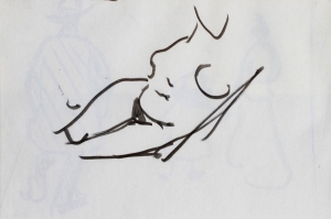 Femme, enfant et homme de dos Femme, enfant et homme de dos