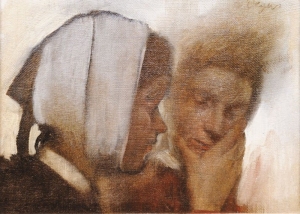 Etude de deux têtes de femmes, Blanchisseuses souffrant des dents (dit aussi) Etude de deux têtes de femmes, Blanchisseuses souffrant des dents (dit aussi)