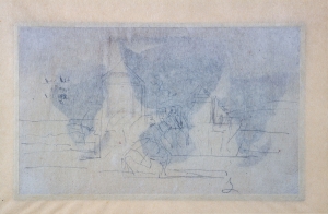 Trois Etudes de dame lisant en crinoline brune (verso ), Croquis. Scène de plage
(verso ) Trois Etudes de dame lisant en crinoline brune (verso ), Croquis. Scène de plage
(verso )